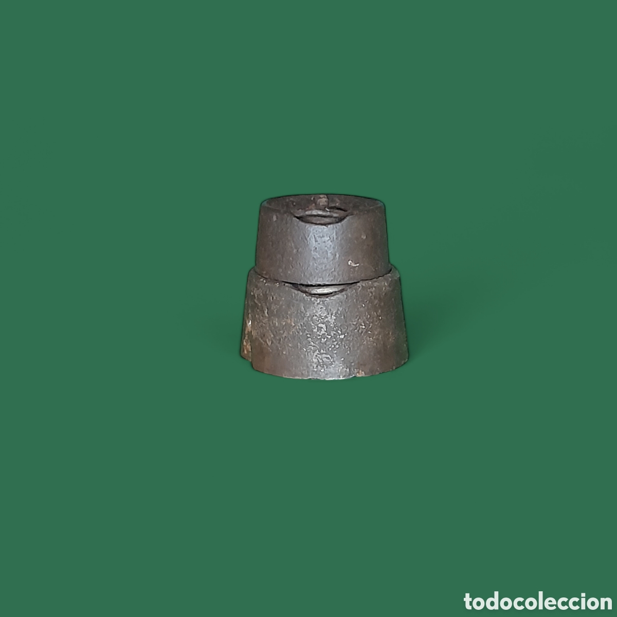 Antig&uuml;edades: Juego de pesas de hierro antiguas. - Foto 2