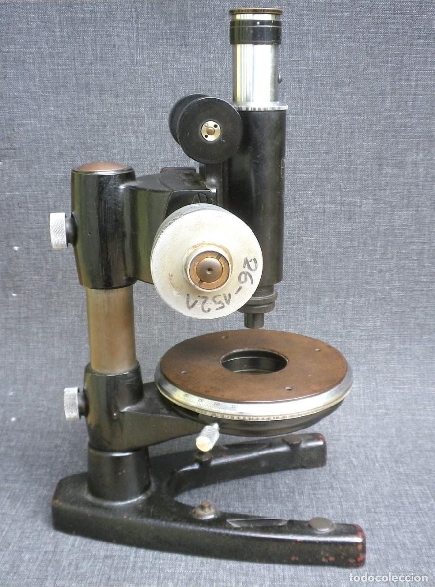 Antig&uuml;edades: Microscopio Carl Zeiss Jena - Foto 1