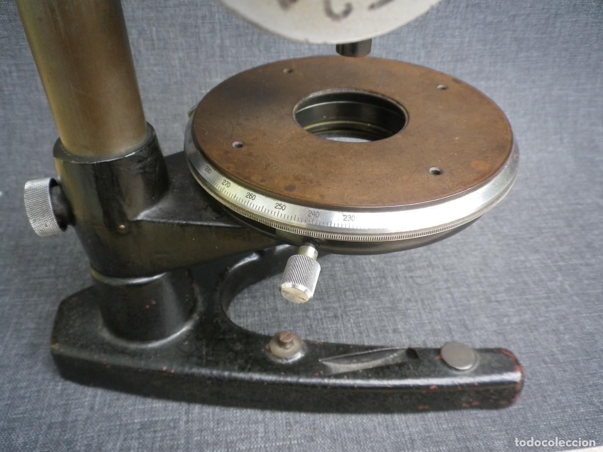 Antig&uuml;edades: Microscopio Carl Zeiss Jena - Foto 7