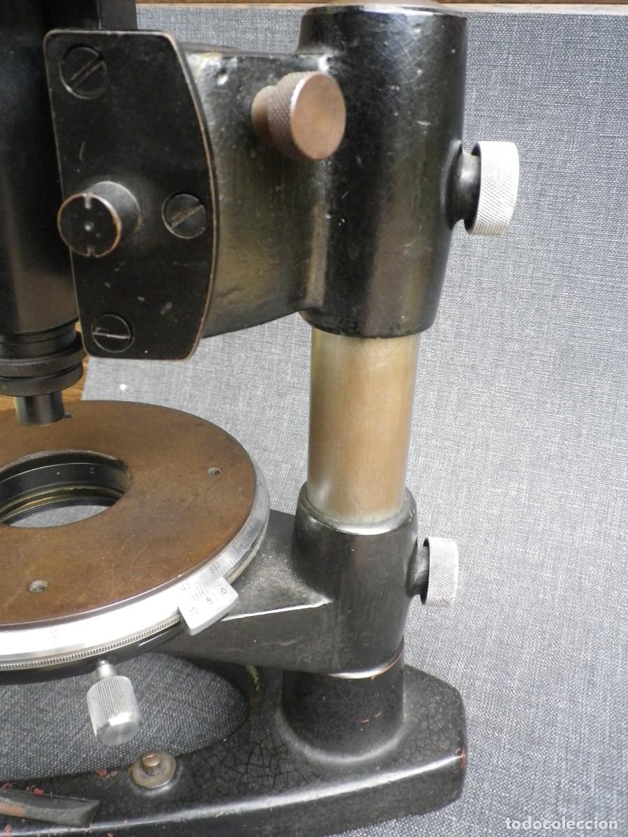 Antig&uuml;edades: Microscopio Carl Zeiss Jena - Foto 9