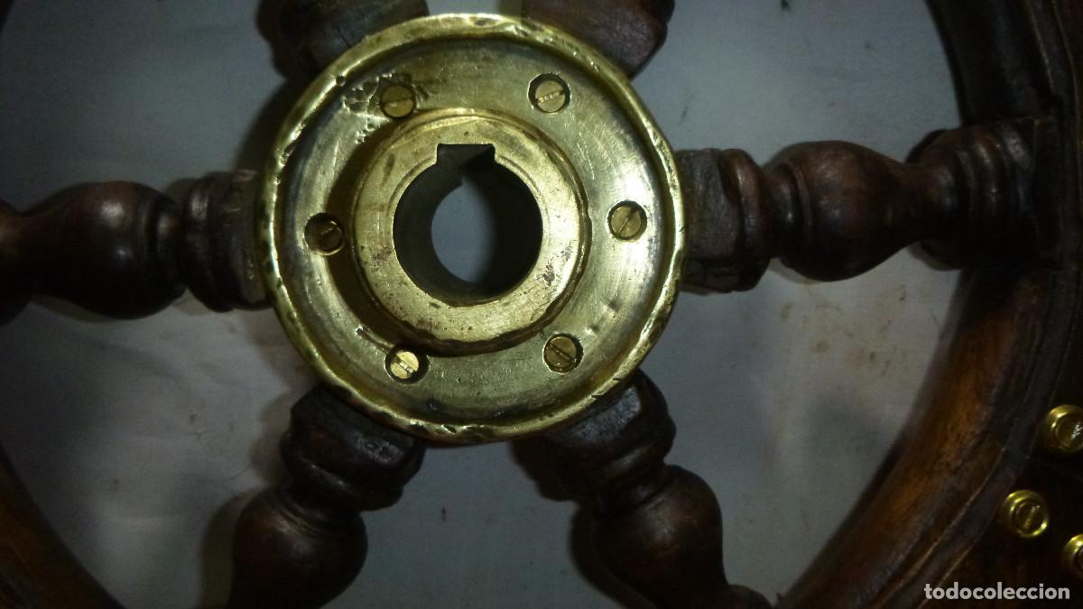 Antig&uuml;edades: ANTIGUO TIMON DE BARCO SIGLO XVIII - Foto 2
