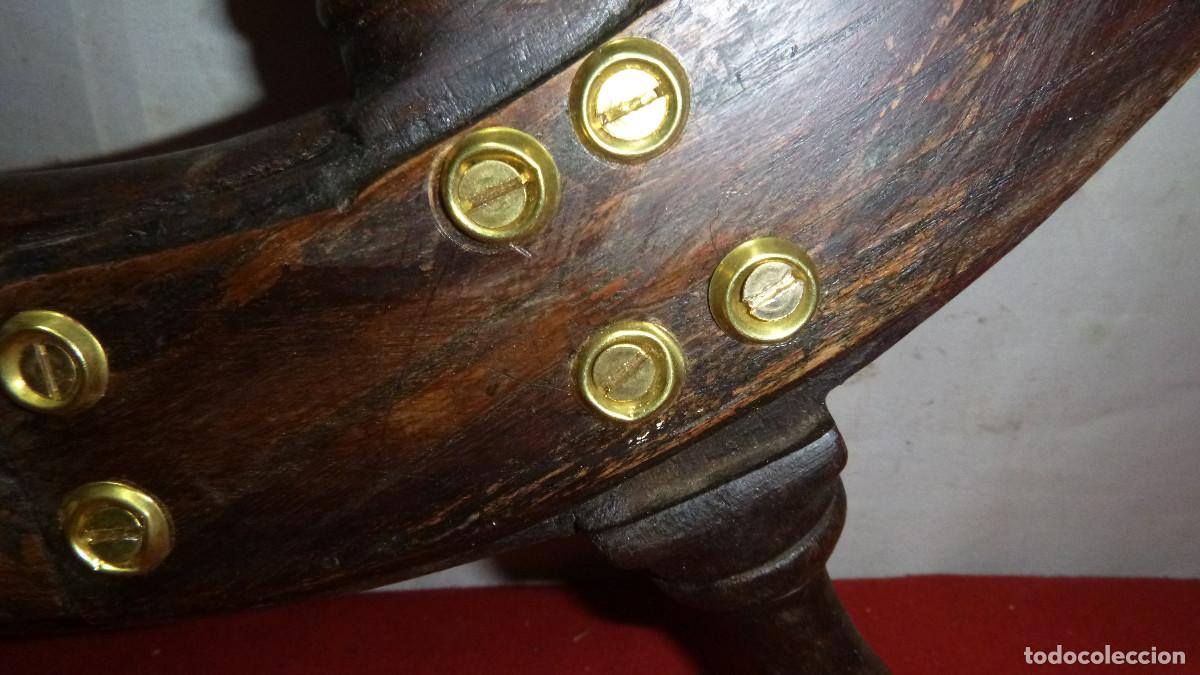Antig&uuml;edades: ANTIGUO TIMON DE BARCO SIGLO XVIII - Foto 3