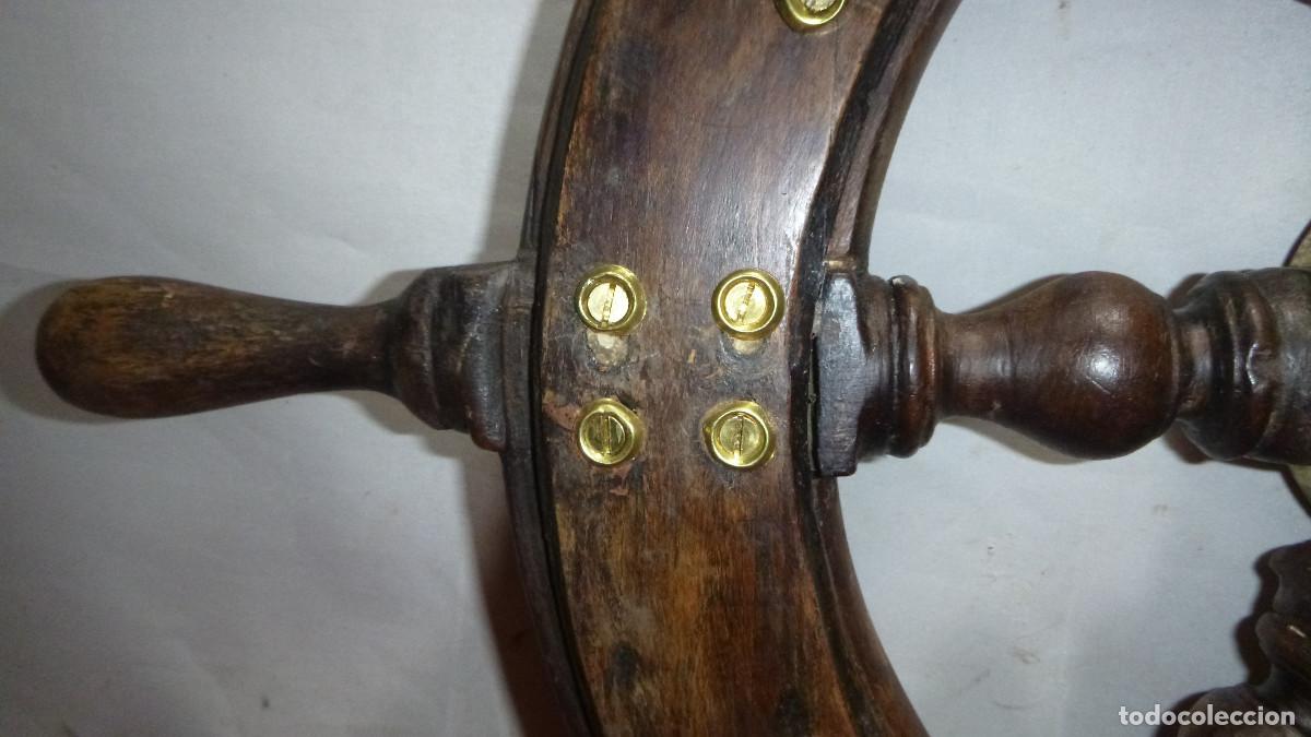 Antig&uuml;edades: ANTIGUO TIMON DE BARCO SIGLO XVIII - Foto 4