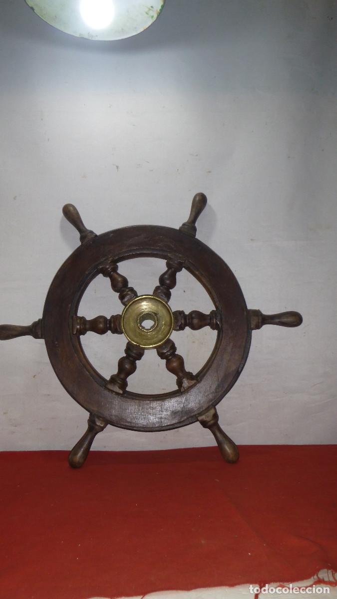 Antig&uuml;edades: ANTIGUO TIMON DE BARCO SIGLO XVIII - Foto 8