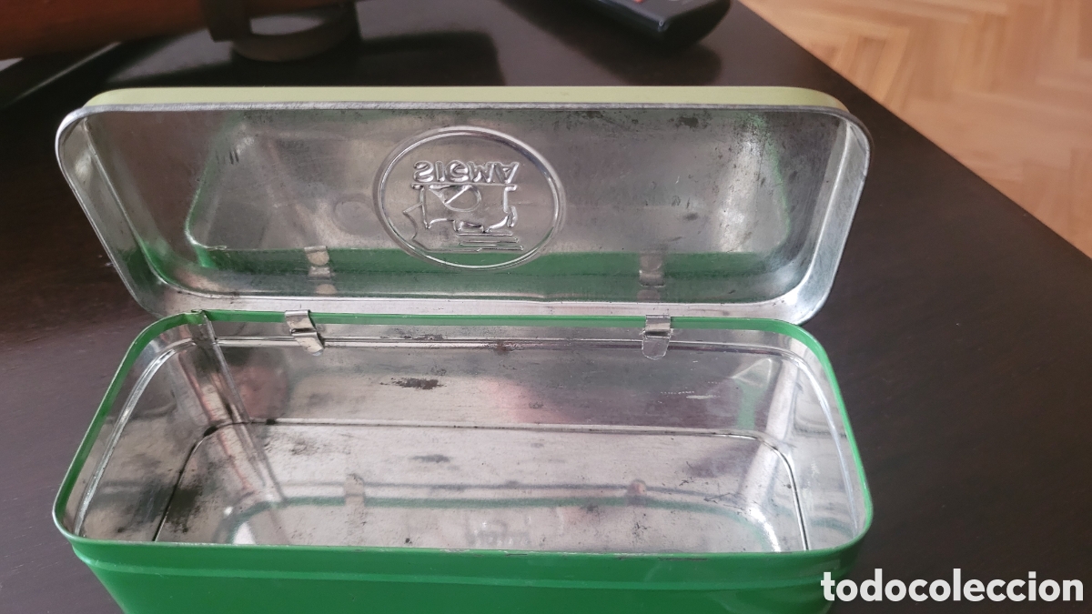 Antig&uuml;edades: Caja sigma con accesorios para maquina - Foto 2