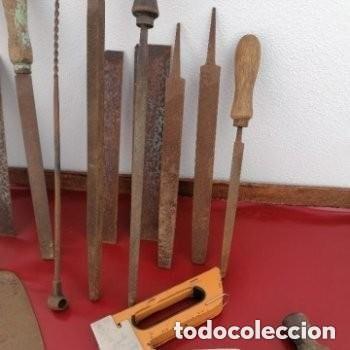 Antig&uuml;edades: Antiguo lote de herramientas de carpinter&iacute;a - Foto 2
