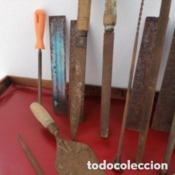 Antig&uuml;edades: Antiguo lote de herramientas de carpinter&iacute;a - Foto 3