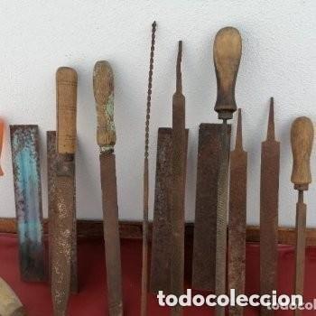 Antig&uuml;edades: Antiguo lote de herramientas de carpinter&iacute;a - Foto 4