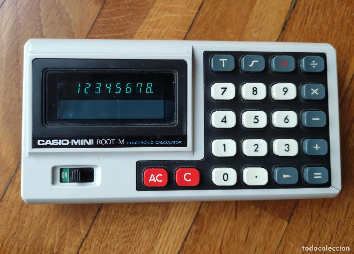 Antig&uuml;edades: Calculadora Casio Mini Root M - Foto 1