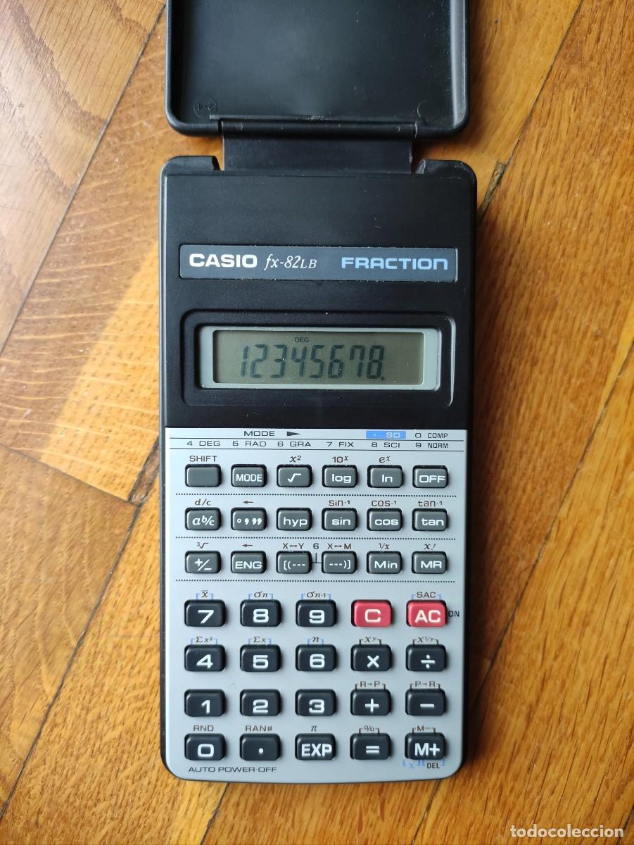 Antig&uuml;edades: Calculadora vintage Casio FX-82lb - Foto 2