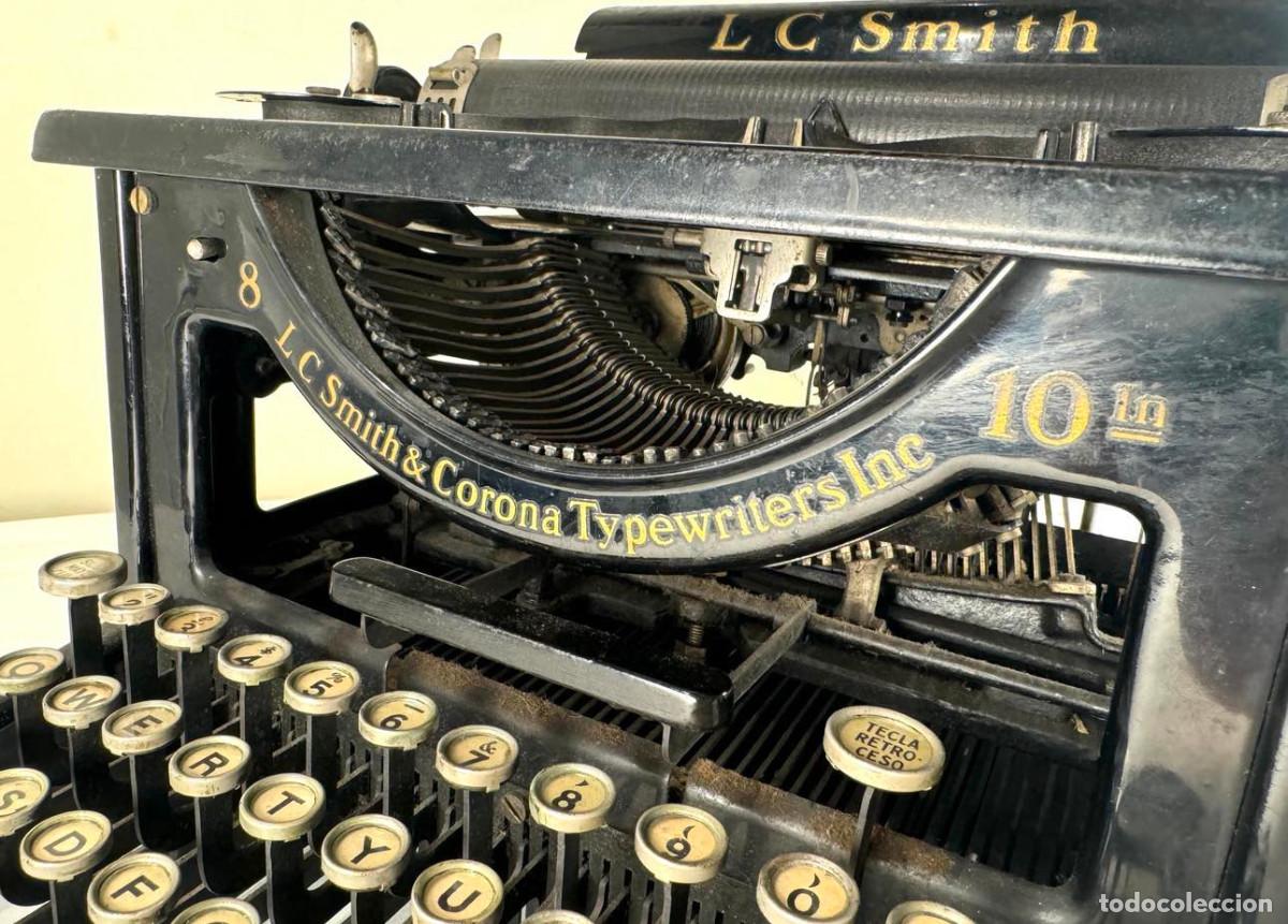 Antig&uuml;edades: LC Smith M&aacute;quina de escribir - Foto 2