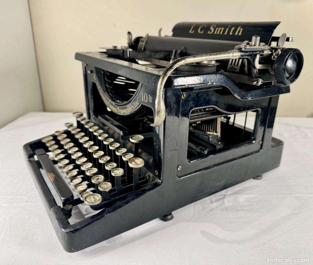 Antig&uuml;edades: LC Smith M&aacute;quina de escribir - Foto 9