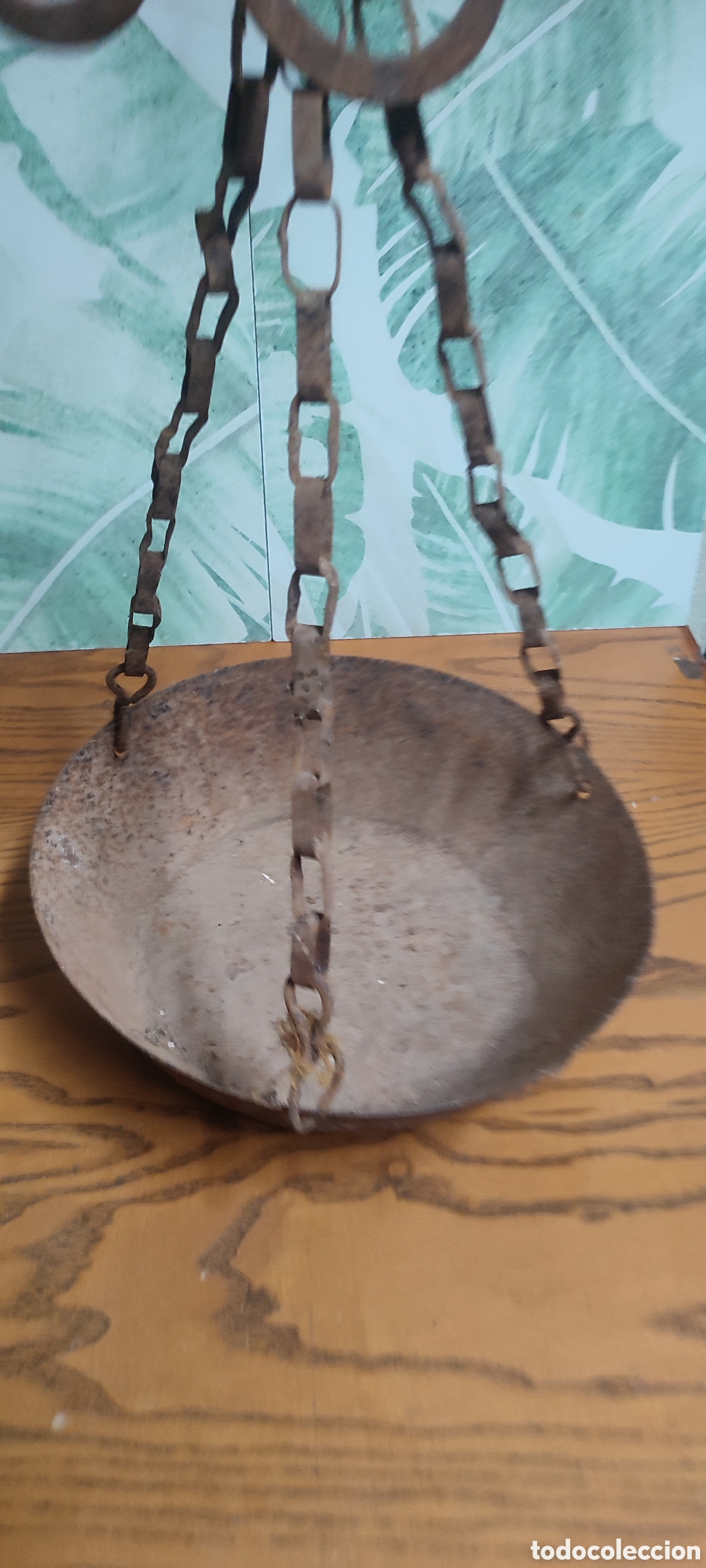 Antig&uuml;edades: Antigua romana balanza con plato. - Foto 5