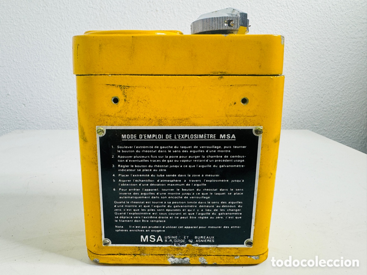 Antig&uuml;edades: MSA Explosimetre Retro Vintage - Foto 9