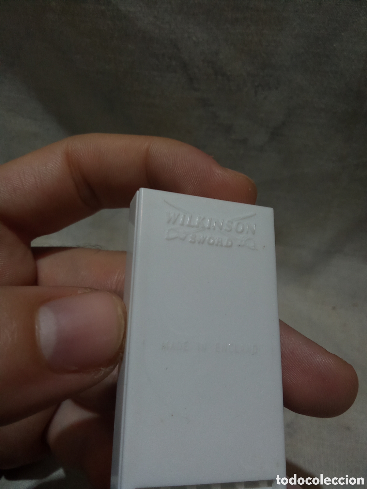 Antig&uuml;edades: CAJETILLA DE 5 CUCHILLAS WILKINSON SIN USAR - Foto 3