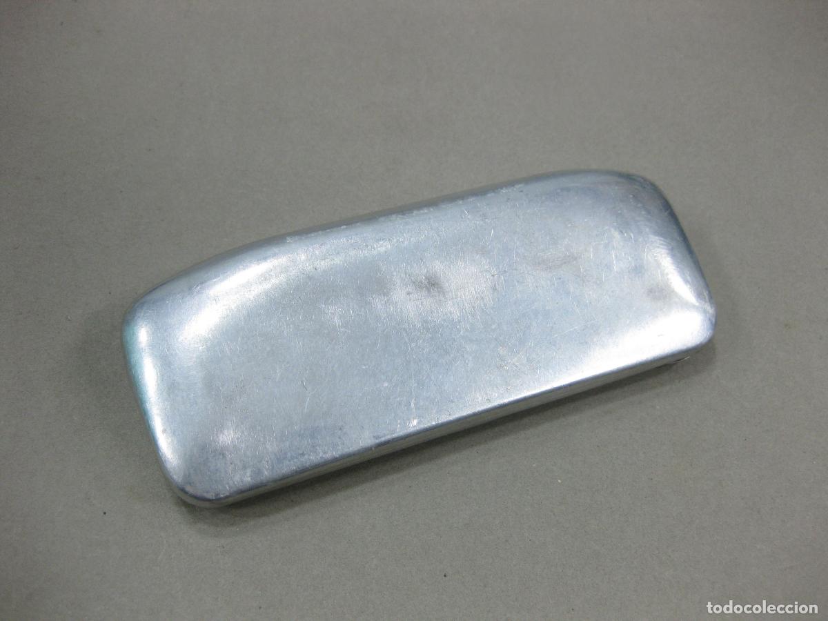 Antig&uuml;edades: ANTIGUA FUNDA DE GAFAS RTC DE ALUMINIO. 1920 APROXIMADAMENTE - Foto 4