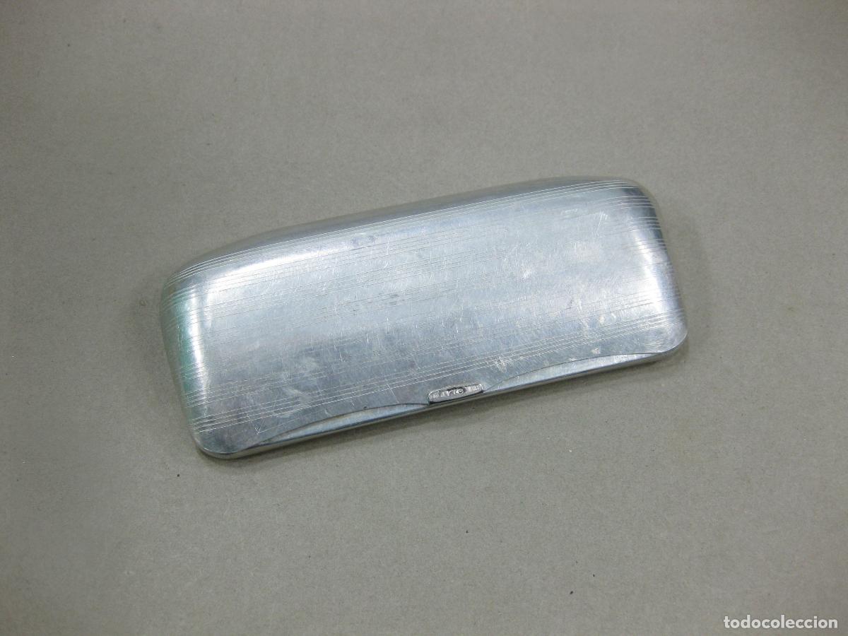 Antig&uuml;edades: ANTIGUA FUNDA DE GAFAS RTC DE ALUMINIO. 1920 APROXIMADAMENTE - Foto 1