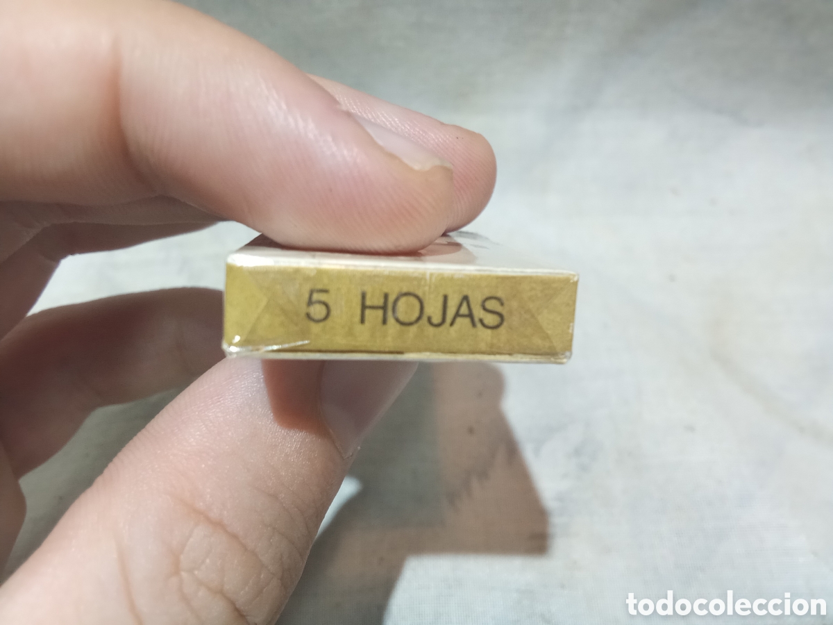 Antig&uuml;edades: CAJETILLA DE 5 CUCHILLAS WILKINSON SIN USAR - Foto 3