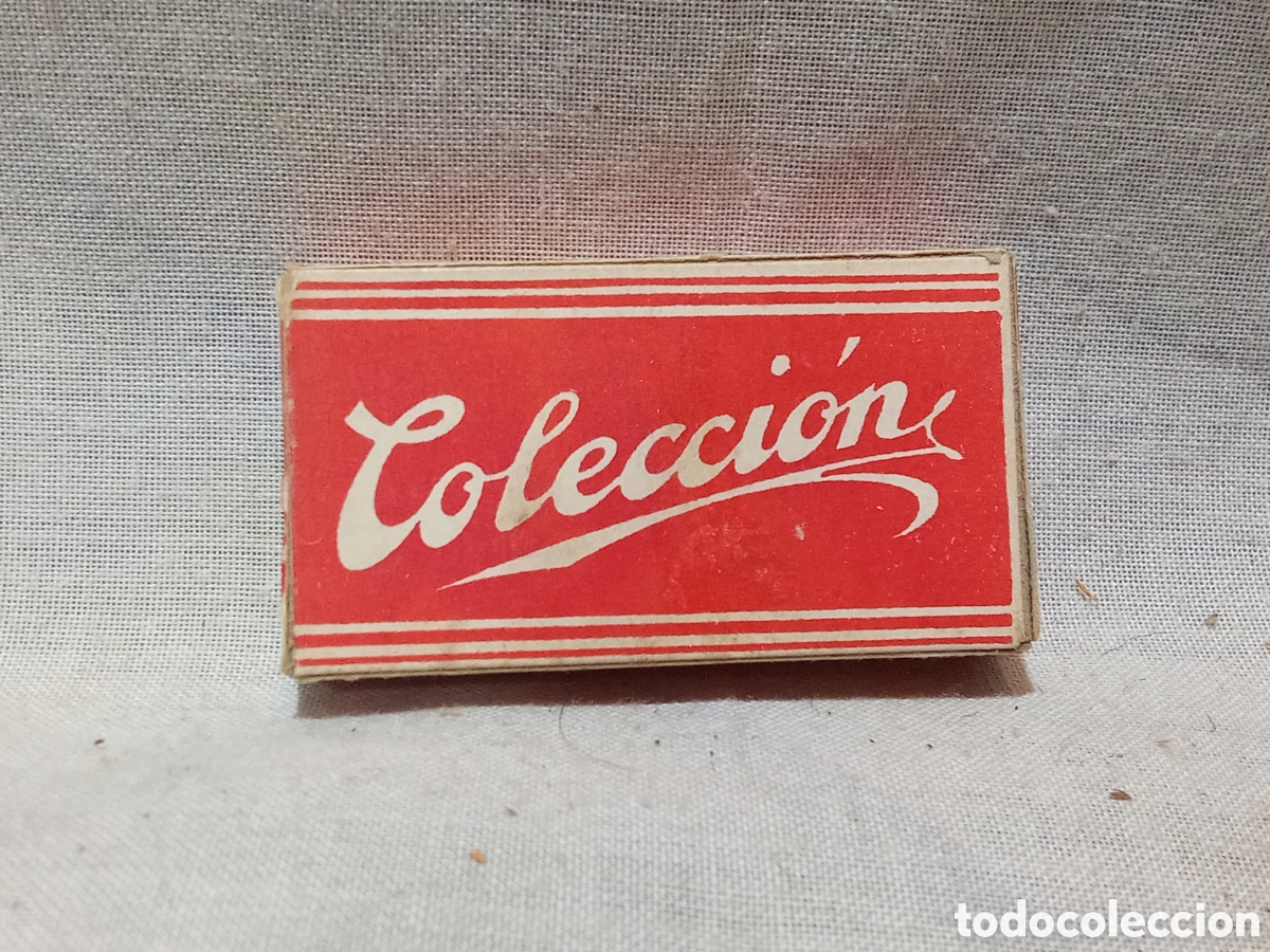 Antig&uuml;edades: CAJETILLA DE CUCHILLAS COLECCI&Oacute;N SIN USAR - Foto 1