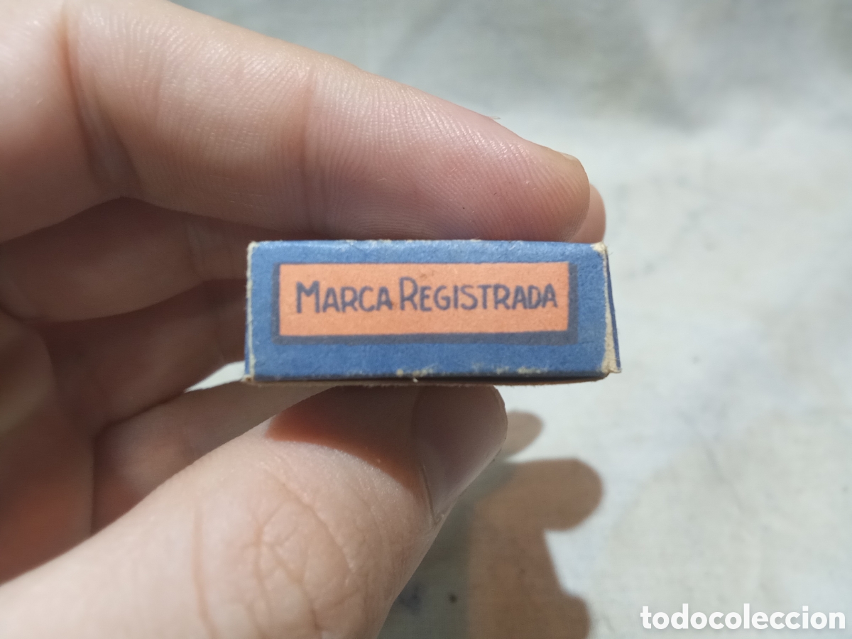 Antig&uuml;edades: CAJETILLA DE 10 CUCHILLAS LA ANDALUZA SIN USAR - Foto 3