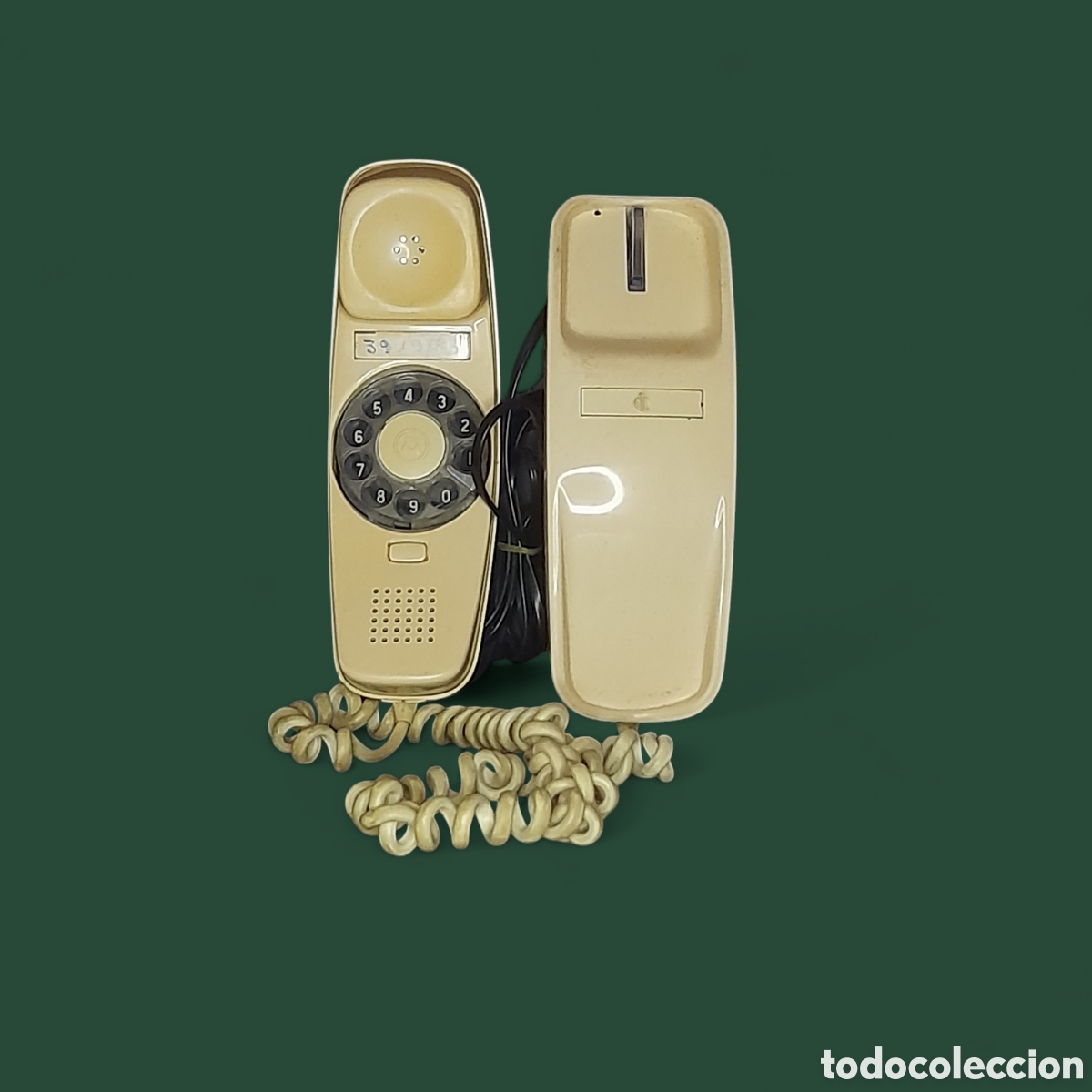Tel&eacute;fonos: Antiguo tel&eacute;fono de baquelita. - Foto 3