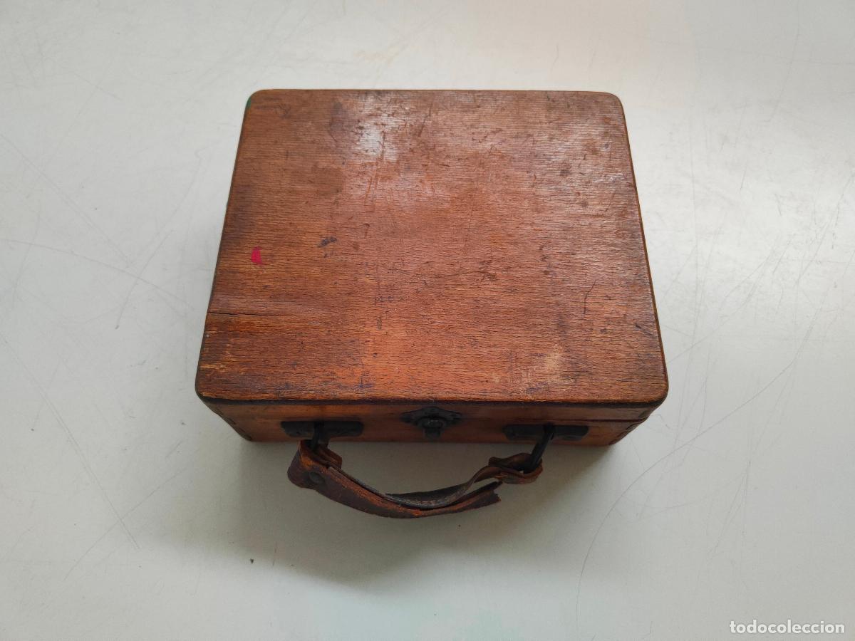 Antig&uuml;edades: Voltimetro Medidor ECA antiguo con caja - Foto 3