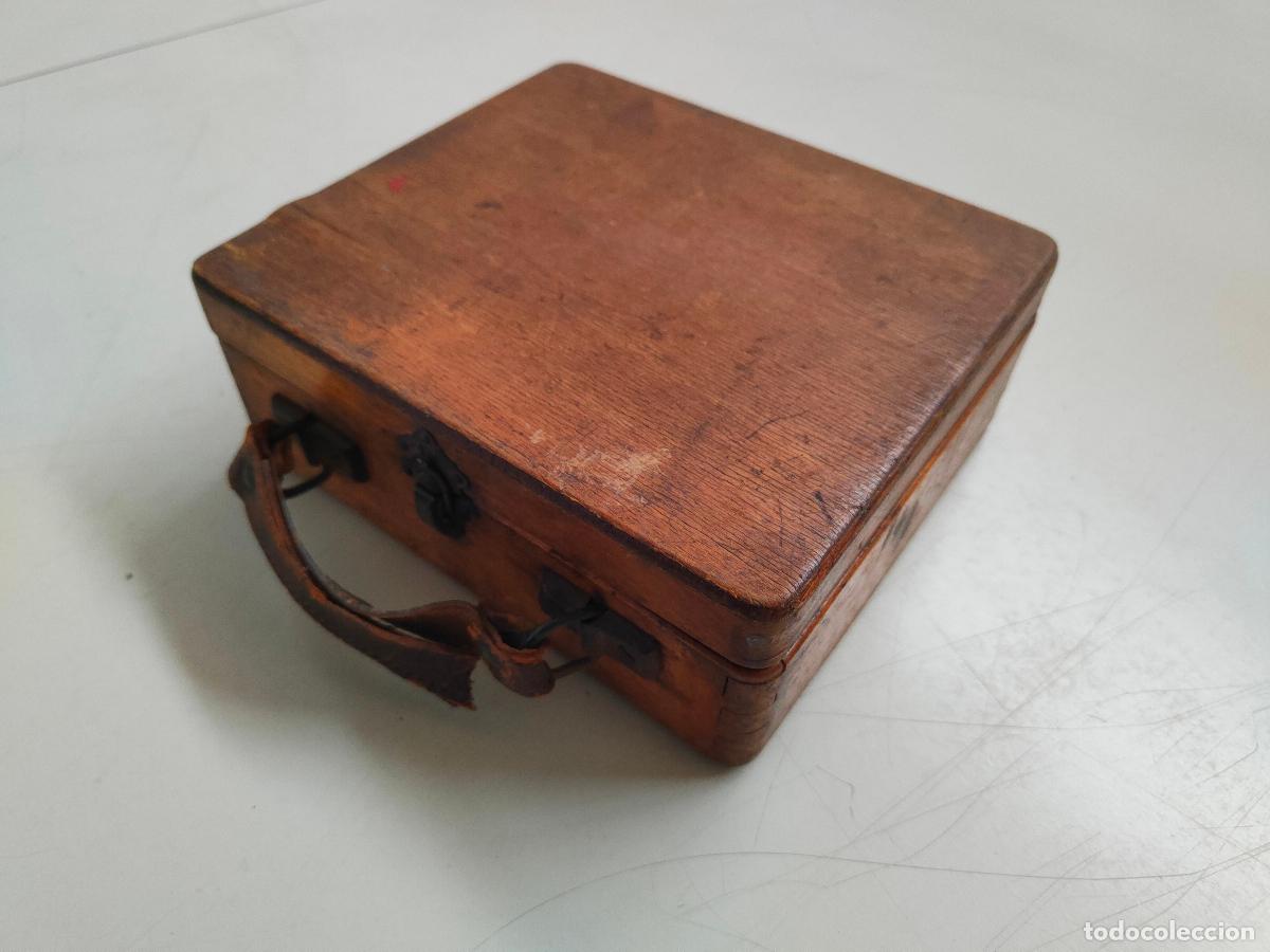 Antig&uuml;edades: Voltimetro Medidor ECA antiguo con caja - Foto 4