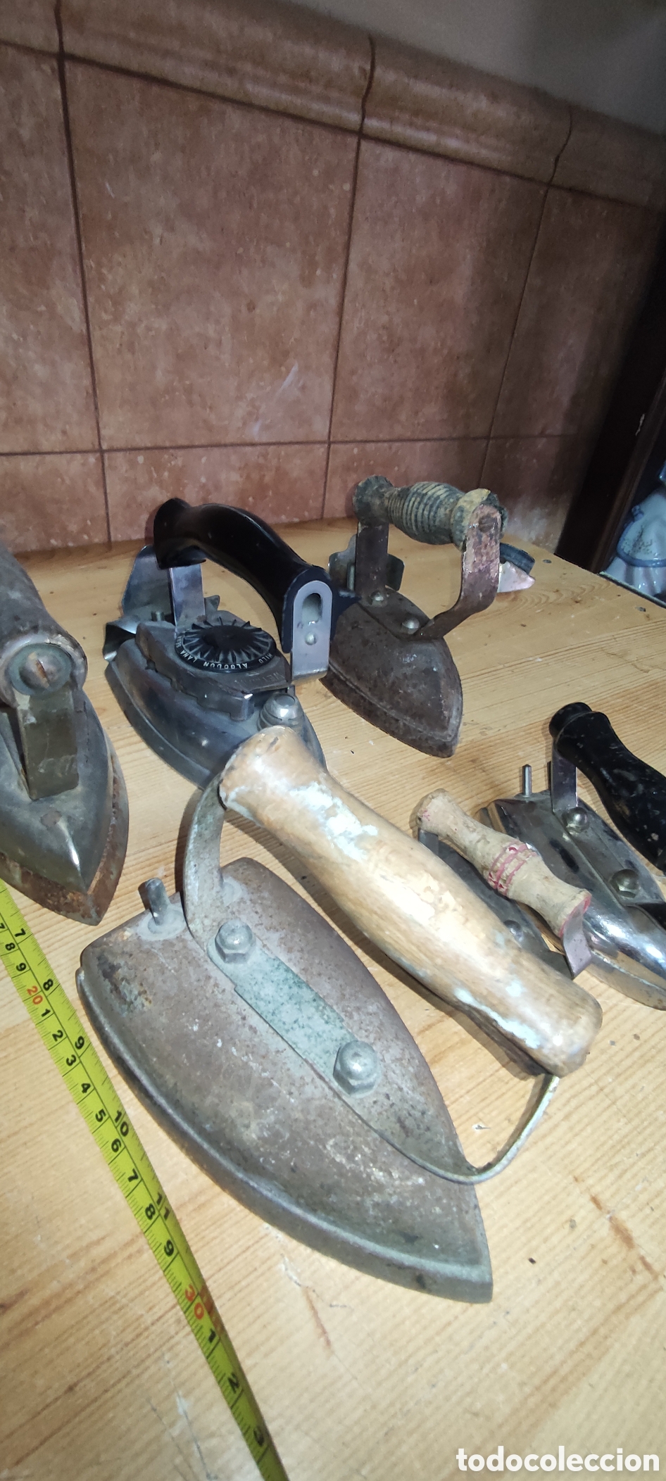 Antig&uuml;edades: Lote de planchas el&eacute;ctricas - Foto 2