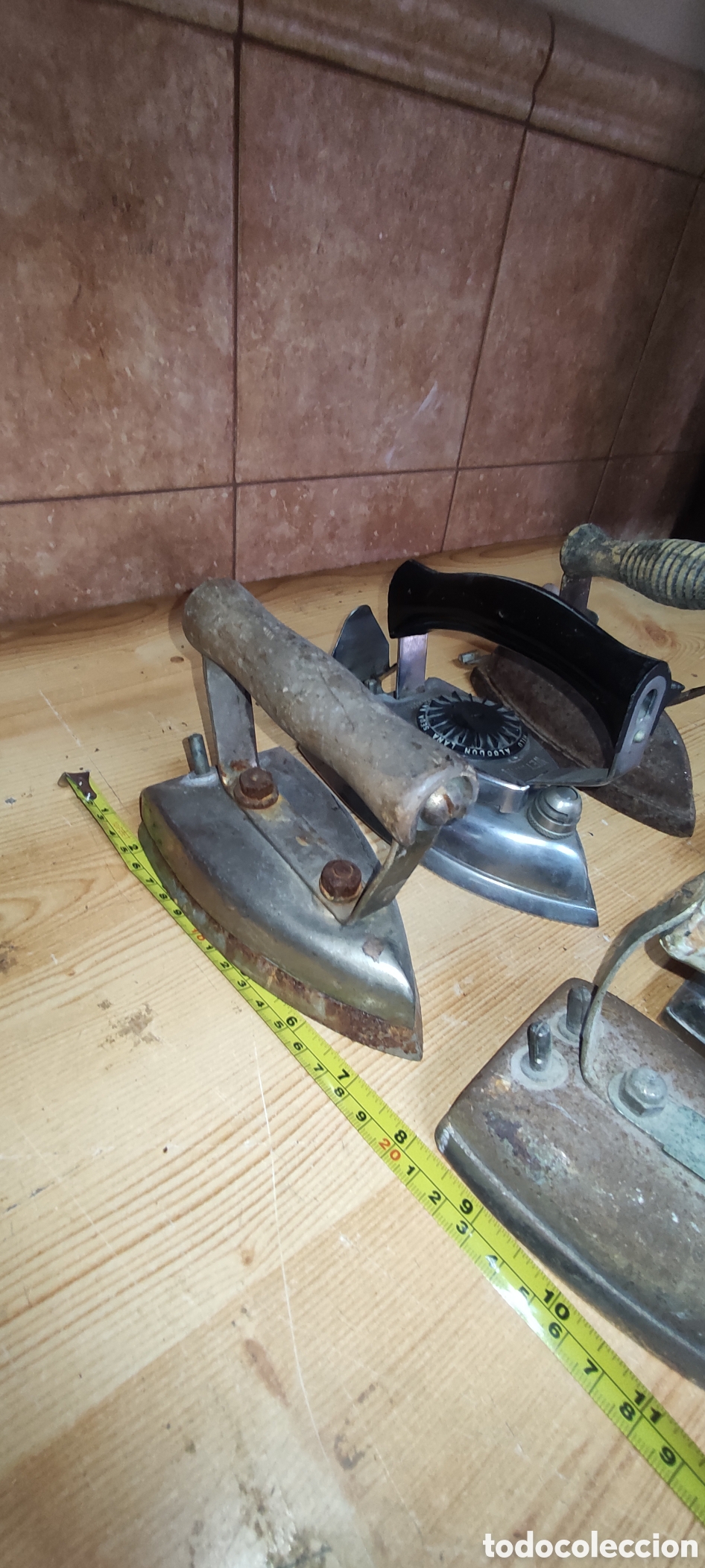 Antig&uuml;edades: Lote de planchas el&eacute;ctricas - Foto 3
