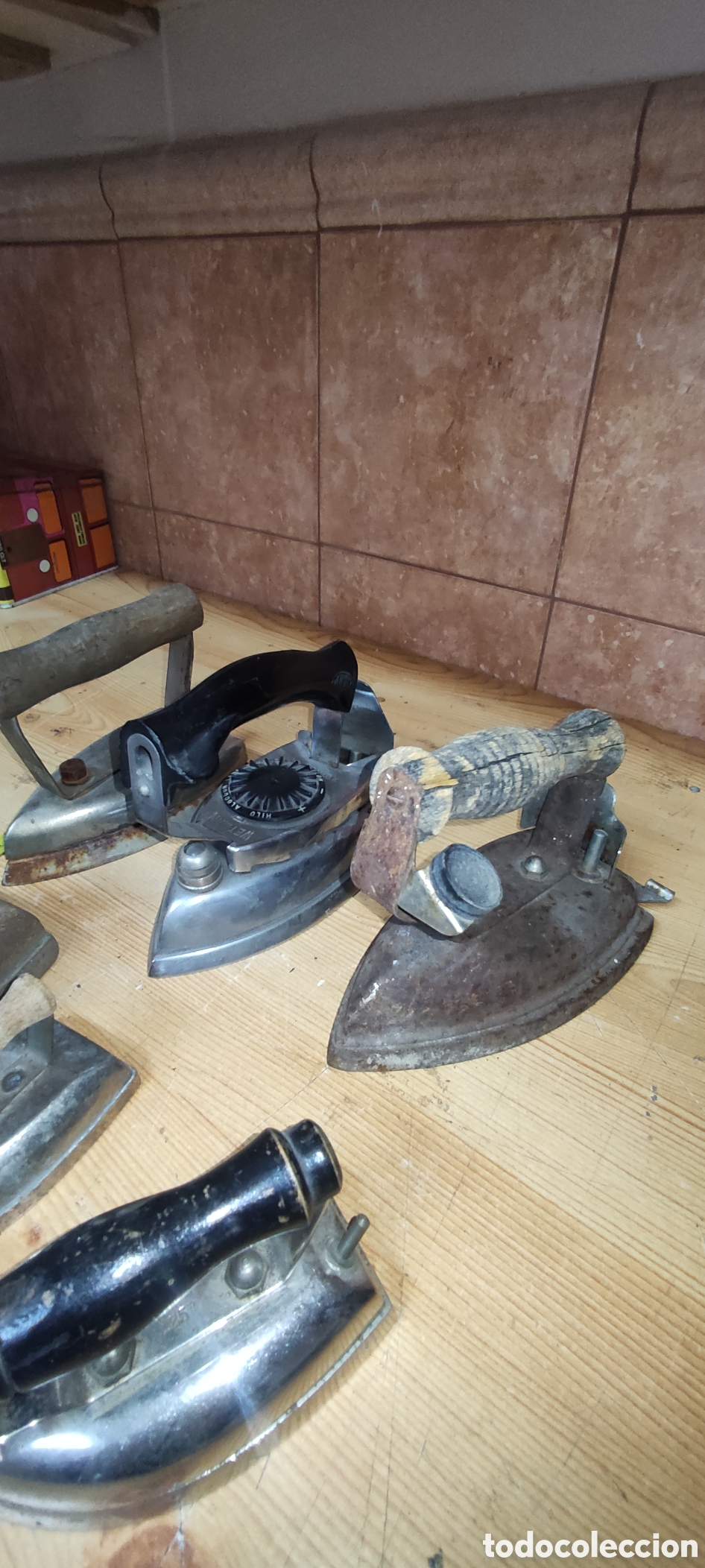 Antig&uuml;edades: Lote de planchas el&eacute;ctricas - Foto 5
