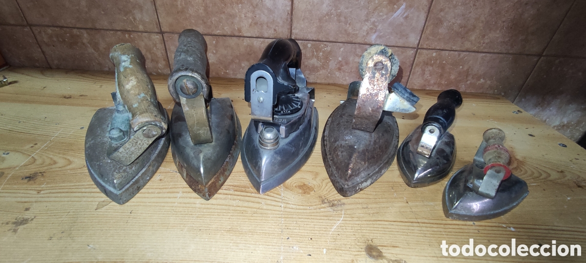 Antig&uuml;edades: Lote de planchas el&eacute;ctricas - Foto 9