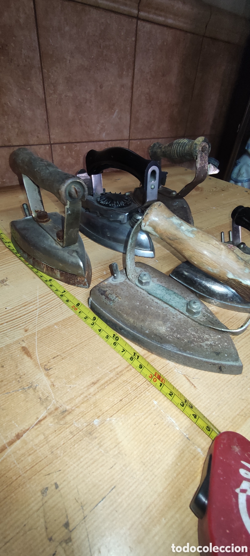 Antig&uuml;edades: Lote de planchas el&eacute;ctricas - Foto 10