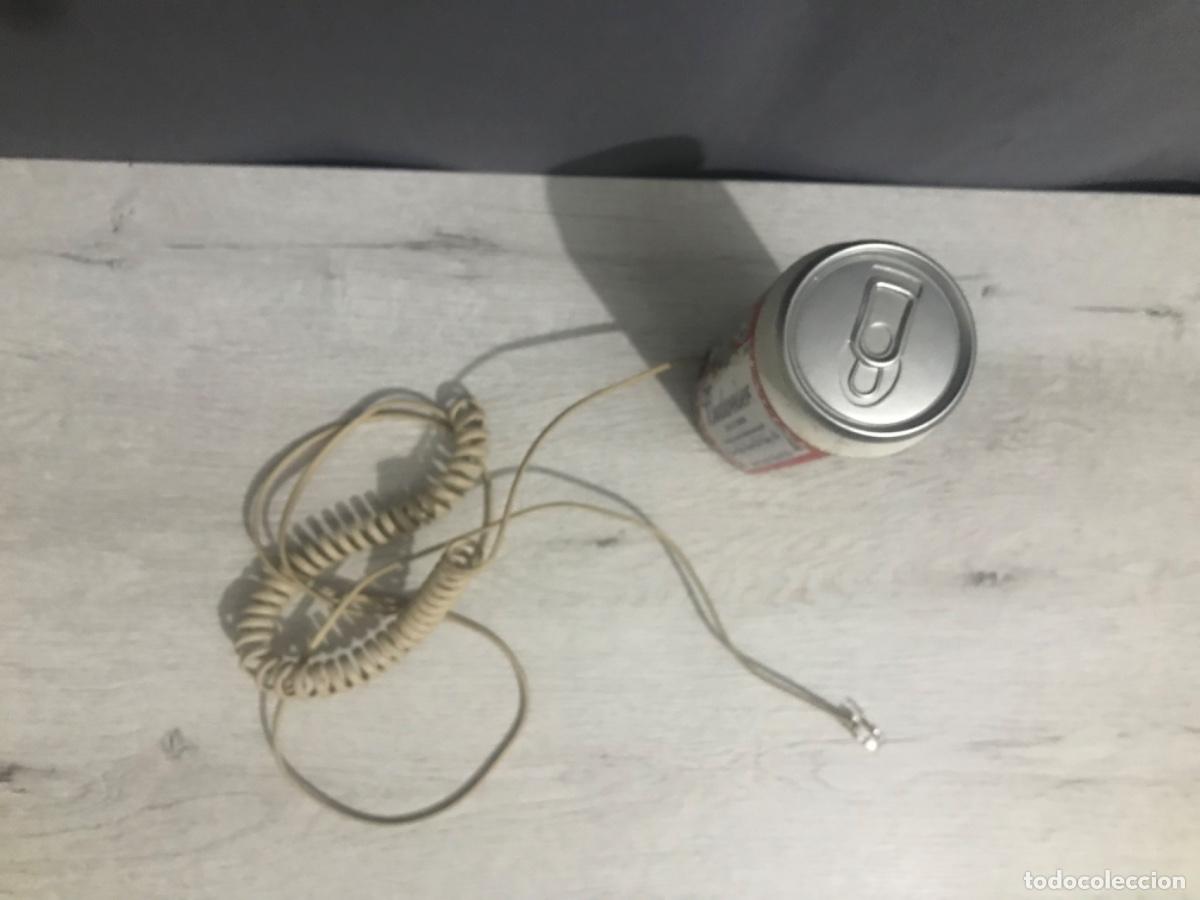 Tel&eacute;fonos: Tel&eacute;fono lata de cerveza budweiser funcionando - Foto 3