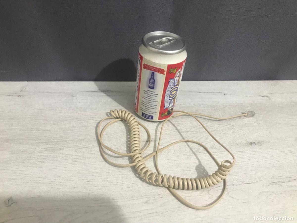 Tel&eacute;fonos: Tel&eacute;fono lata de cerveza budweiser funcionando - Foto 10