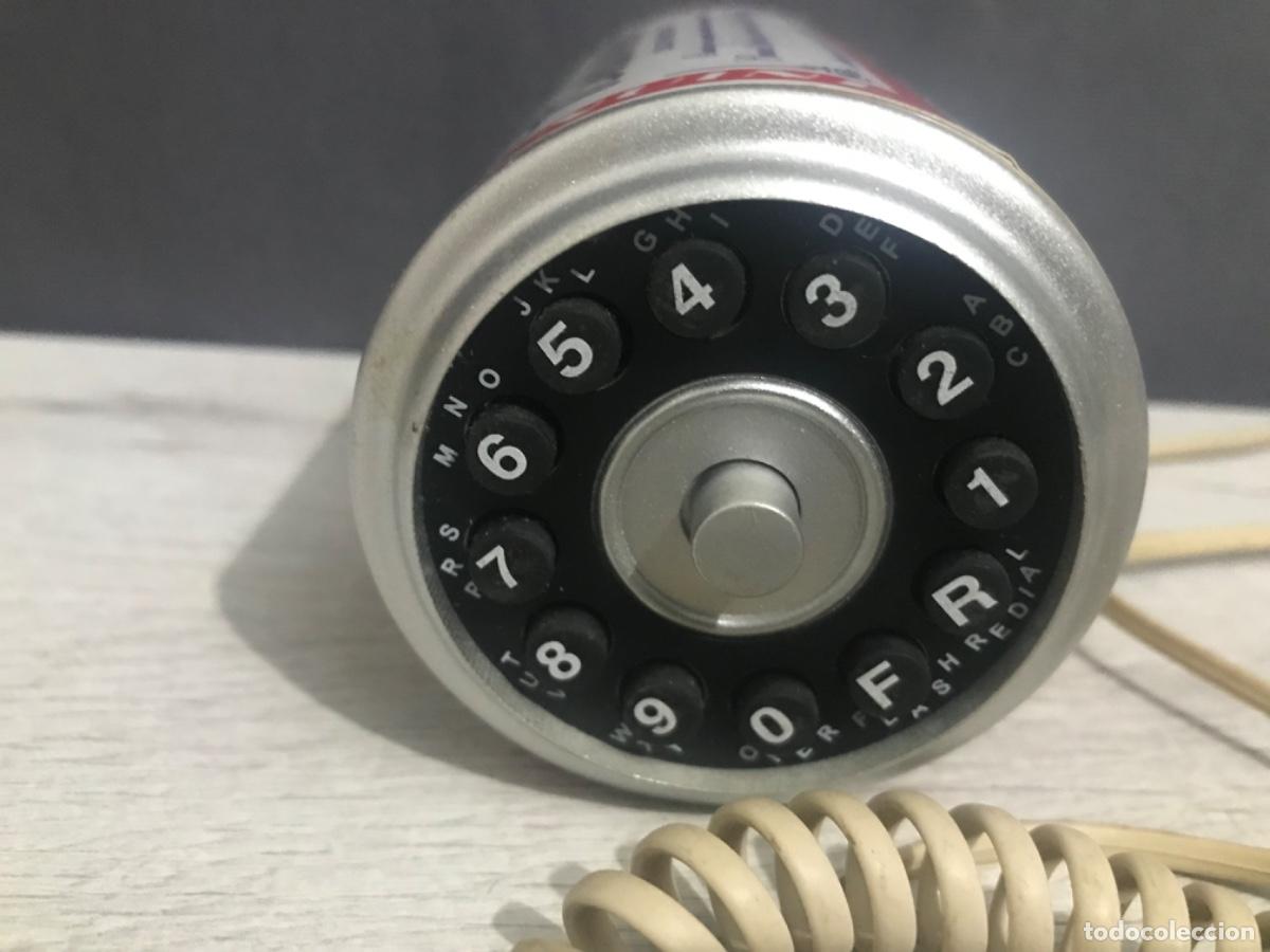 Tel&eacute;fonos: Tel&eacute;fono lata de cerveza budweiser funcionando - Foto 11