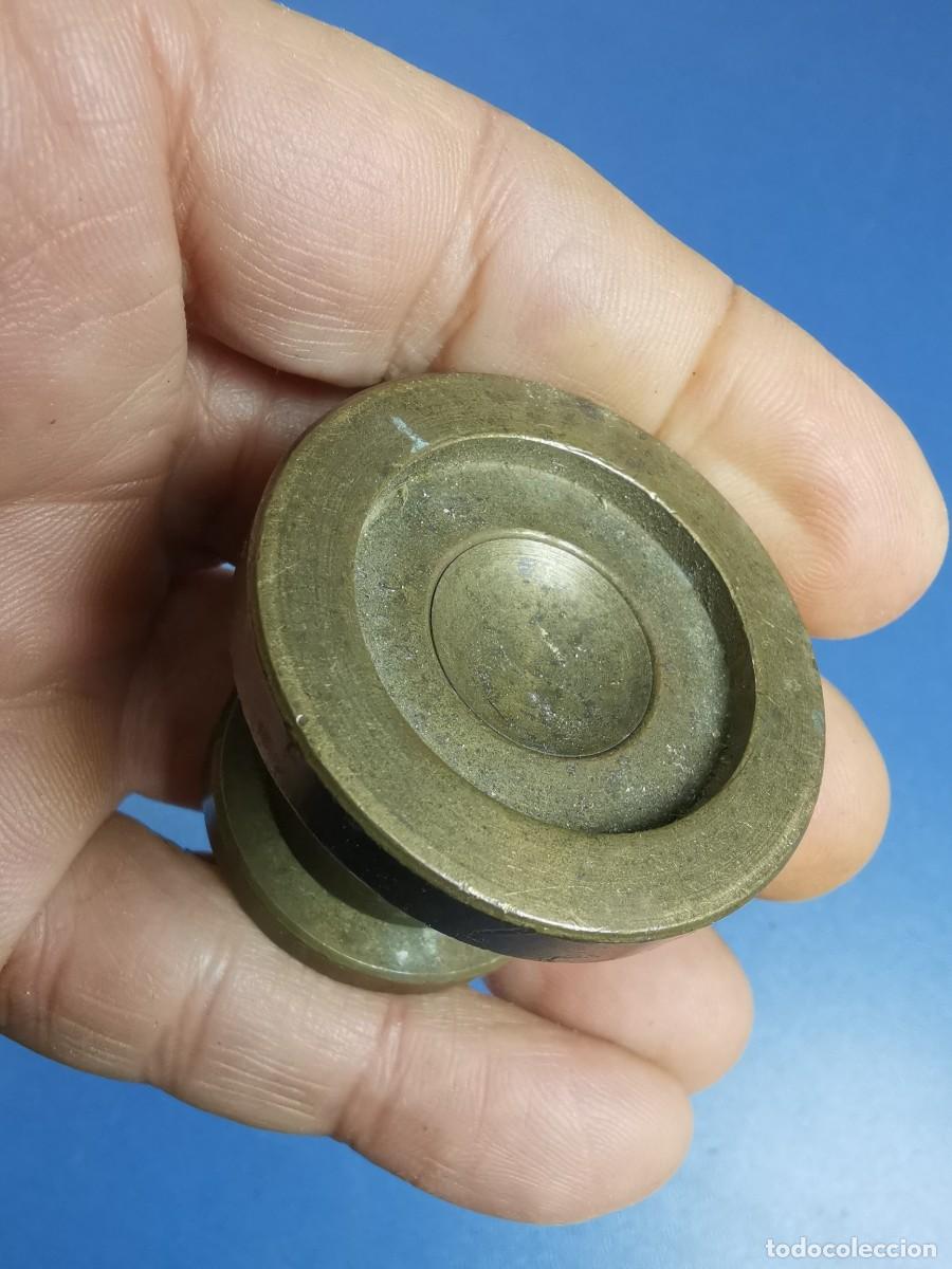 Antig&uuml;edades: TROQUEL BRONCE FORRAR BOTONES - Foto 6