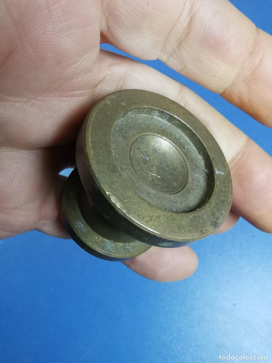 Antig&uuml;edades: TROQUEL BRONCE FORRAR BOTONES - Foto 11