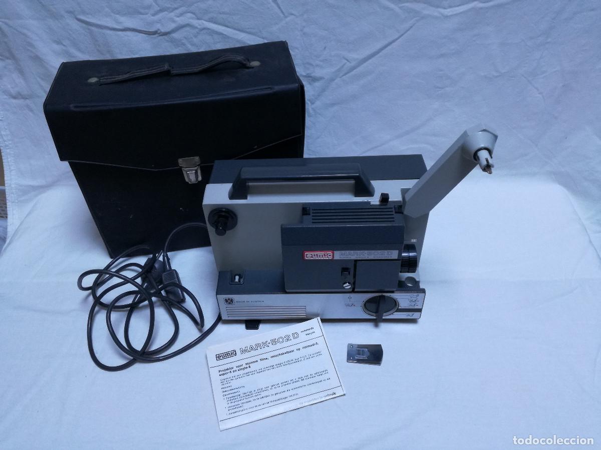Antig&uuml;edades: PROYECTOR SUPER 8 - EUMIG MARK 502 D (SIN PROBAR) - Foto 1