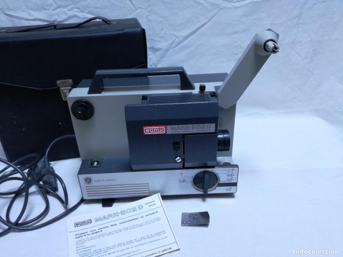 Antig&uuml;edades: PROYECTOR SUPER 8 - EUMIG MARK 502 D (SIN PROBAR) - Foto 2