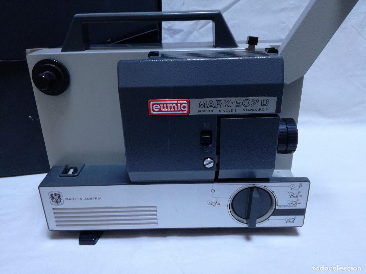 Antig&uuml;edades: PROYECTOR SUPER 8 - EUMIG MARK 502 D (SIN PROBAR) - Foto 6