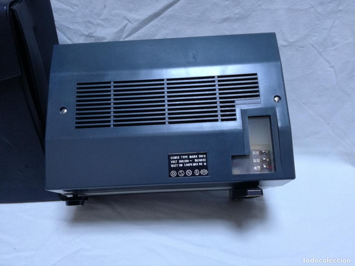 Antig&uuml;edades: PROYECTOR SUPER 8 - EUMIG MARK 502 D (SIN PROBAR) - Foto 9