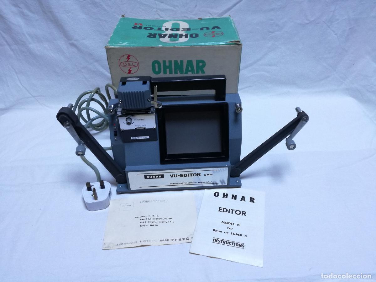 Antig&uuml;edades: EDITOR DE VIDEO 8MM - OHNAR VU-EDITOR MODEL VI (SIN PROBAR) - Foto 2