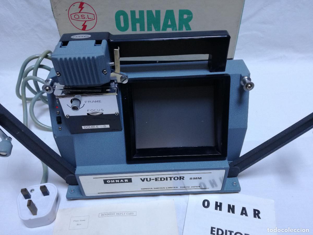 Antig&uuml;edades: EDITOR DE VIDEO 8MM - OHNAR VU-EDITOR MODEL VI (SIN PROBAR) - Foto 3