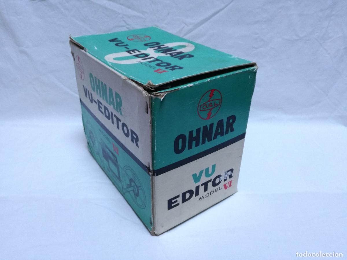 Antig&uuml;edades: EDITOR DE VIDEO 8MM - OHNAR VU-EDITOR MODEL VI (SIN PROBAR) - Foto 15