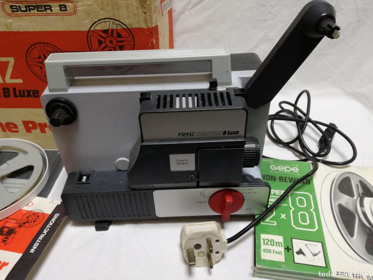 Antig&uuml;edades: PROYECTOR SUPER 8 - PRINZ COMPERE 8 LUXE (SIN PROBAR) - Foto 2