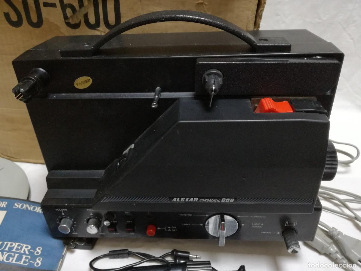Antig&uuml;edades: PROYECTOR SUPER 8 - ALSTAR SONOMATIC 600 (SIN PROBAR) - Foto 2