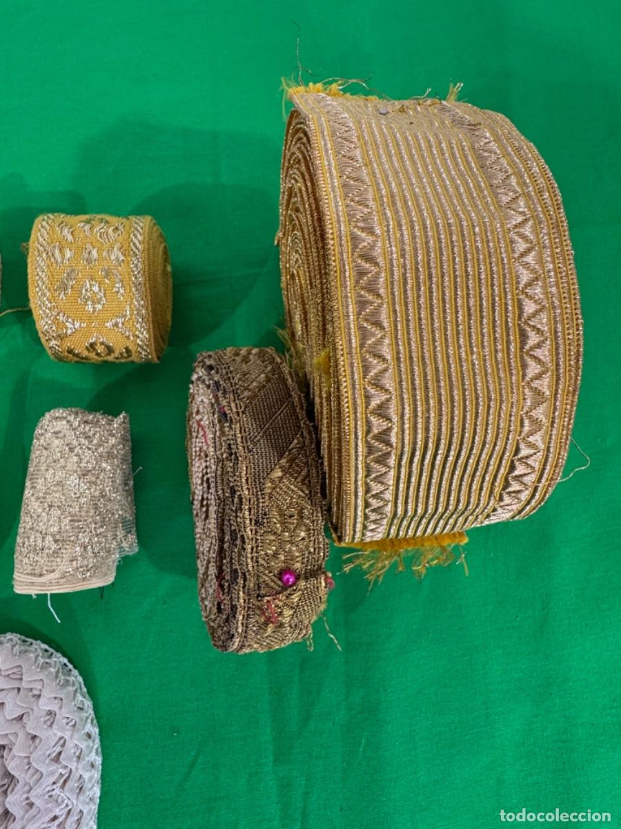 Antig&uuml;edades: LOTE DE 17 CINTAS PASAMANERIA - Foto 9