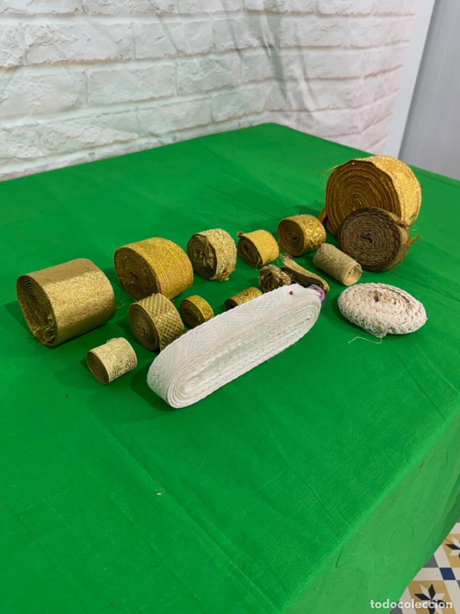 Antig&uuml;edades: LOTE DE 17 CINTAS PASAMANERIA - Foto 12