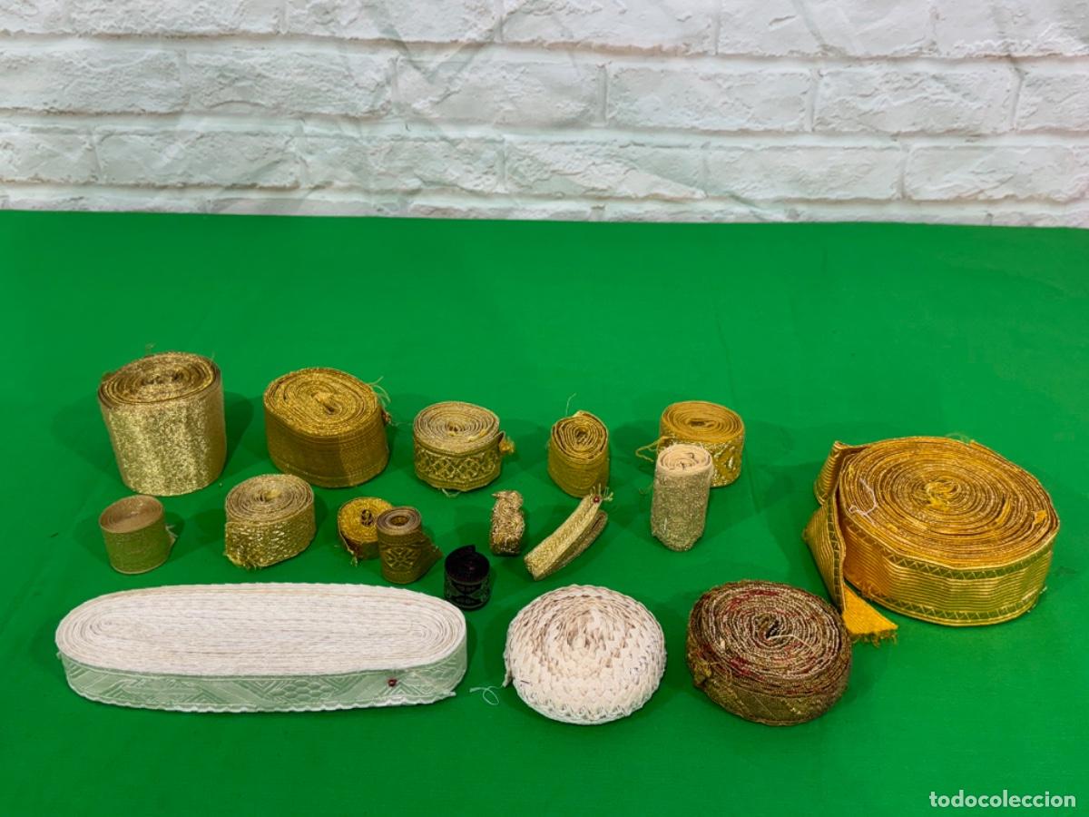 Antig&uuml;edades: LOTE DE 17 CINTAS PASAMANERIA - Foto 13