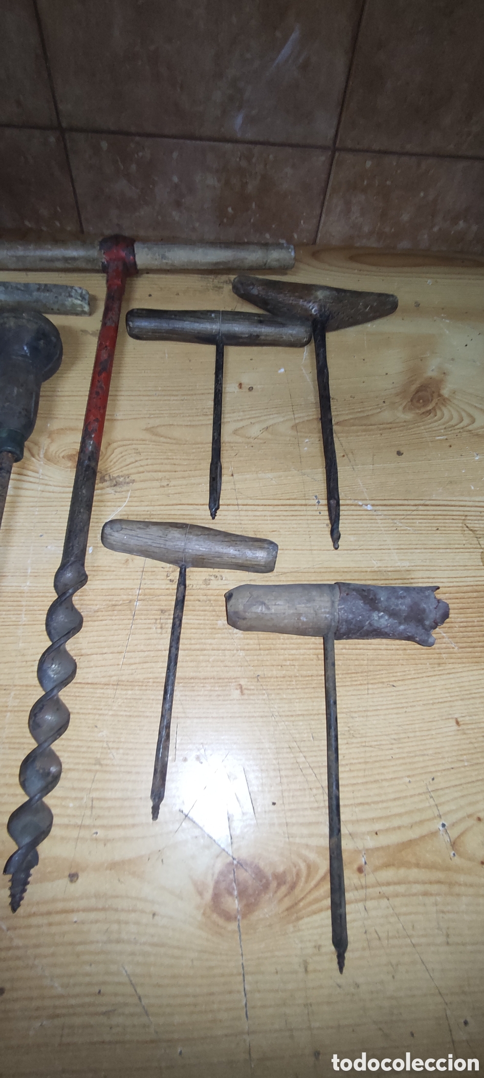 Antig&uuml;edades: Lote de barrenas antiguas - Foto 3